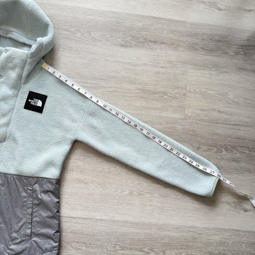 The North Face Mountain Sweatshirt 3.0 Anorak Women Hooded Size Small Blue Grey - Picture 10 of 14